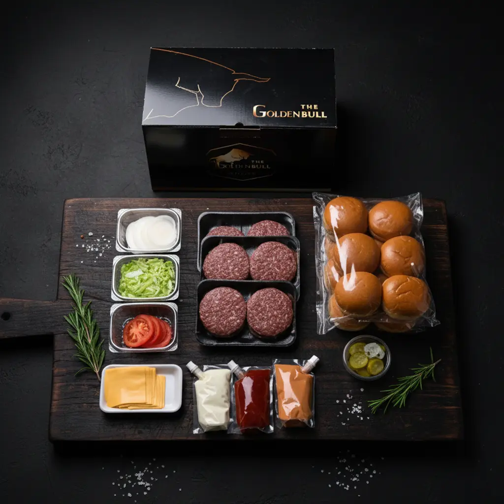 [GBOX015] The Golden Bull Burger Box