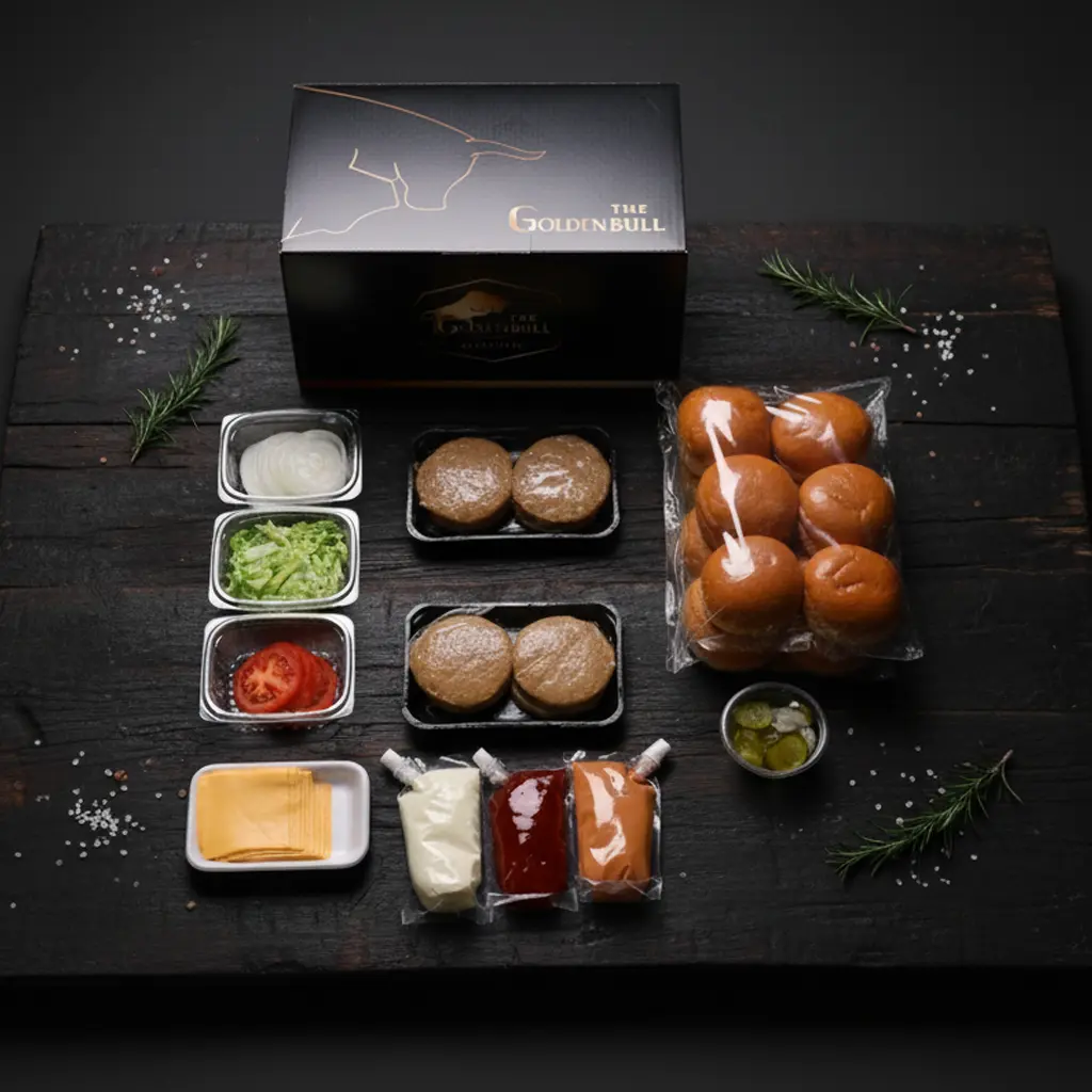 [GBOX018] Plain Chicken Burger Box