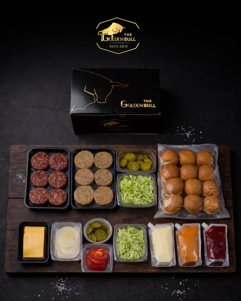 [GBOX020] بوكس سلايدر برجر  ميكس