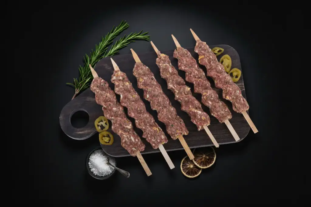 [GBKB009] كباب  هاليبينو بالجبنة  6  سيخ